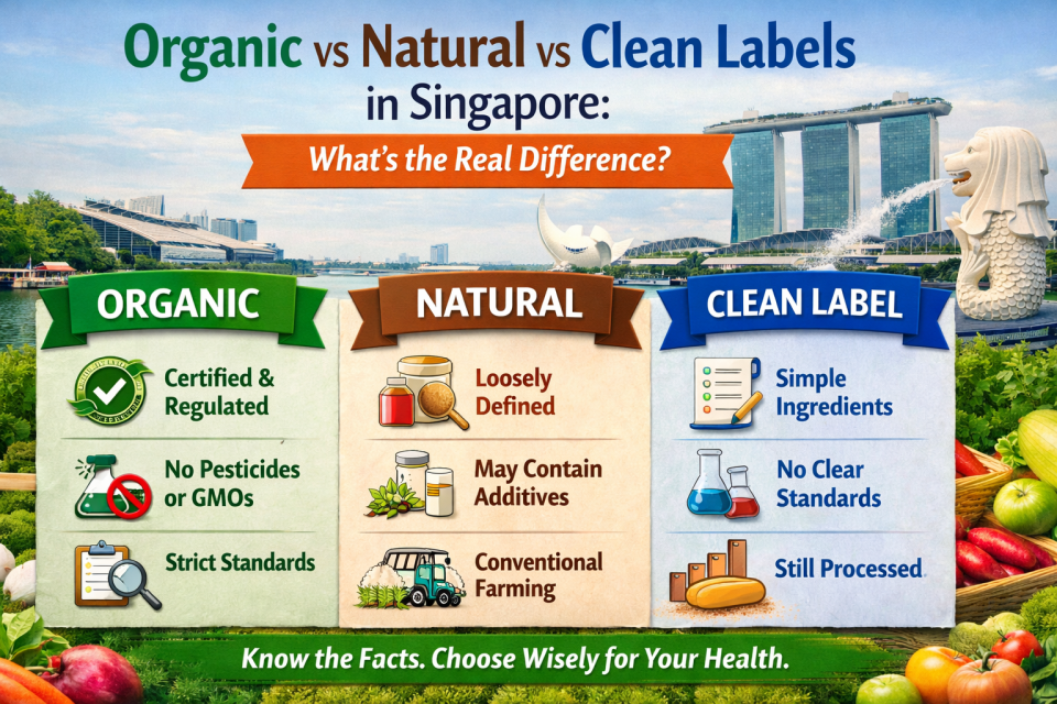 Organic vs Natural vs Clean Labels