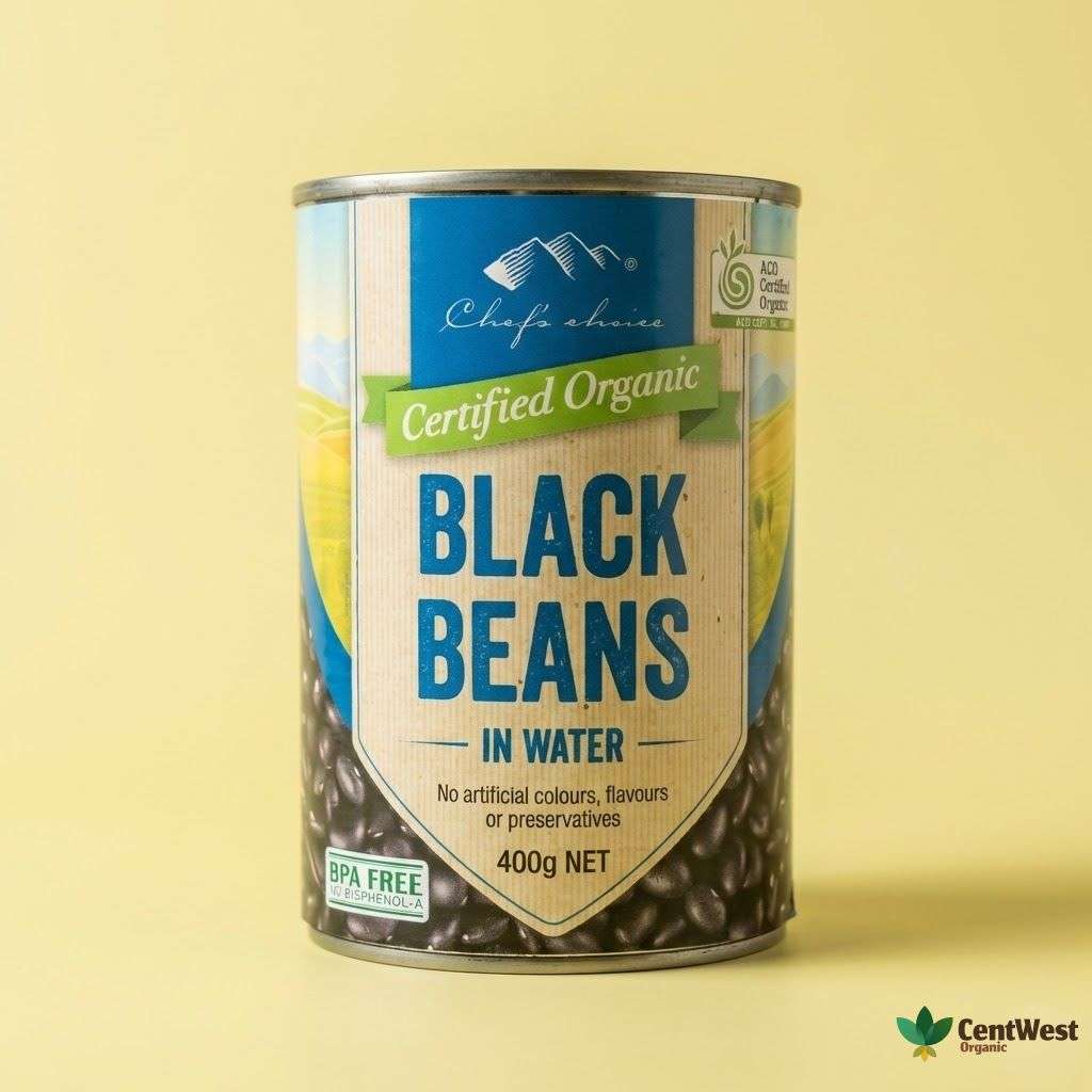 Organic Beans - Black 400g (Australia)