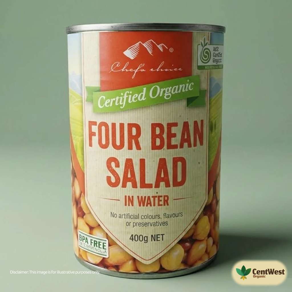 Chef's Choice Organic Beans Salad Mix (400g) Australia