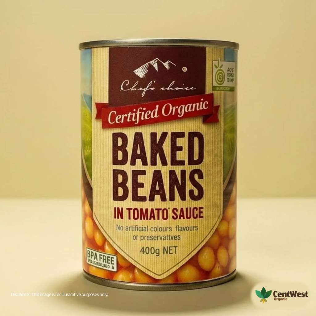 Organic Beans - Baked in Tomato Sauce 400g (Australia)
