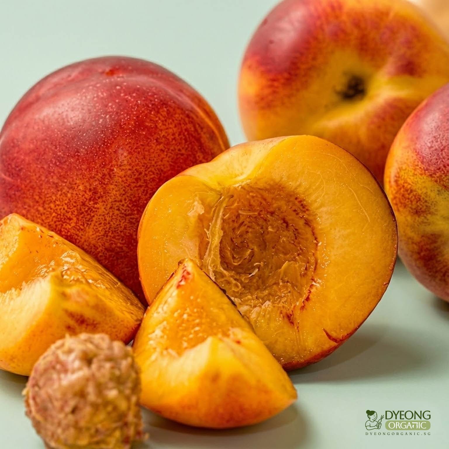Organic Peach - Yellow (each) Australia
