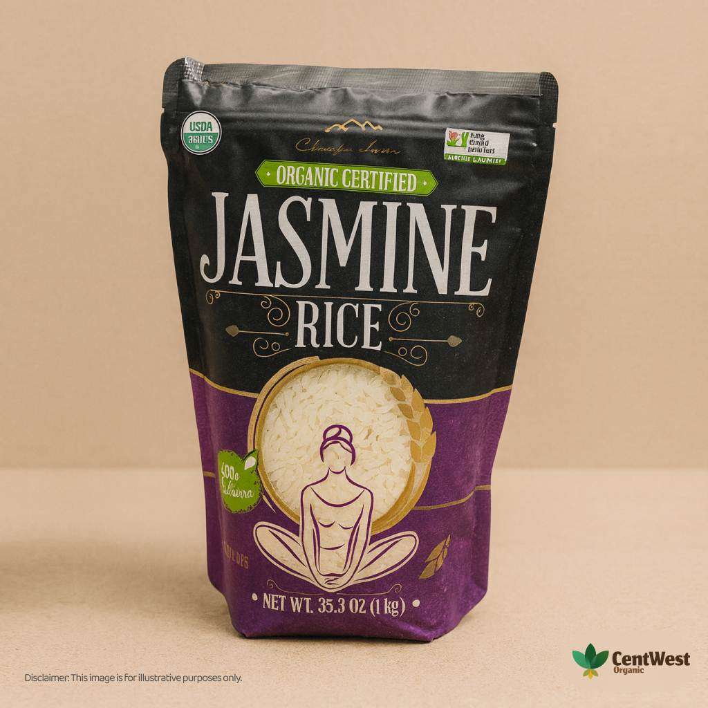 Organic Rice - Jasmine 1kg (Australia)