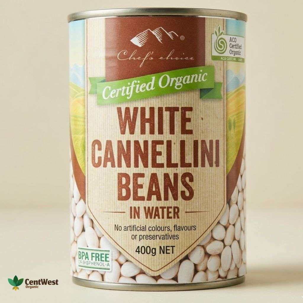 Organic Beans - Cannellini White 400g (Australia)