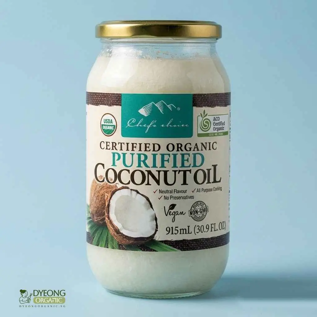 Chef's Choice Organic Purified Coconut Oil 915ml